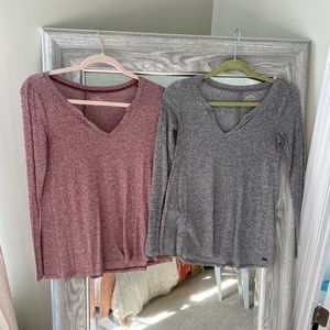 Long Sleeve Hollister Shirts